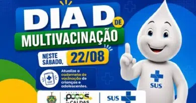 Saúde realiza Campanha do Dia D de Multivacinação Saúde realiza Campanha do Dia D de Multivacinação