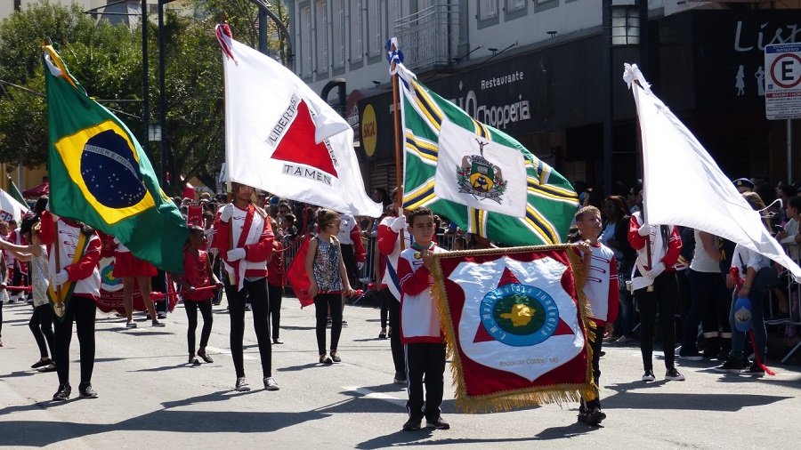 desfile 7 de setembro Poços de Caldas