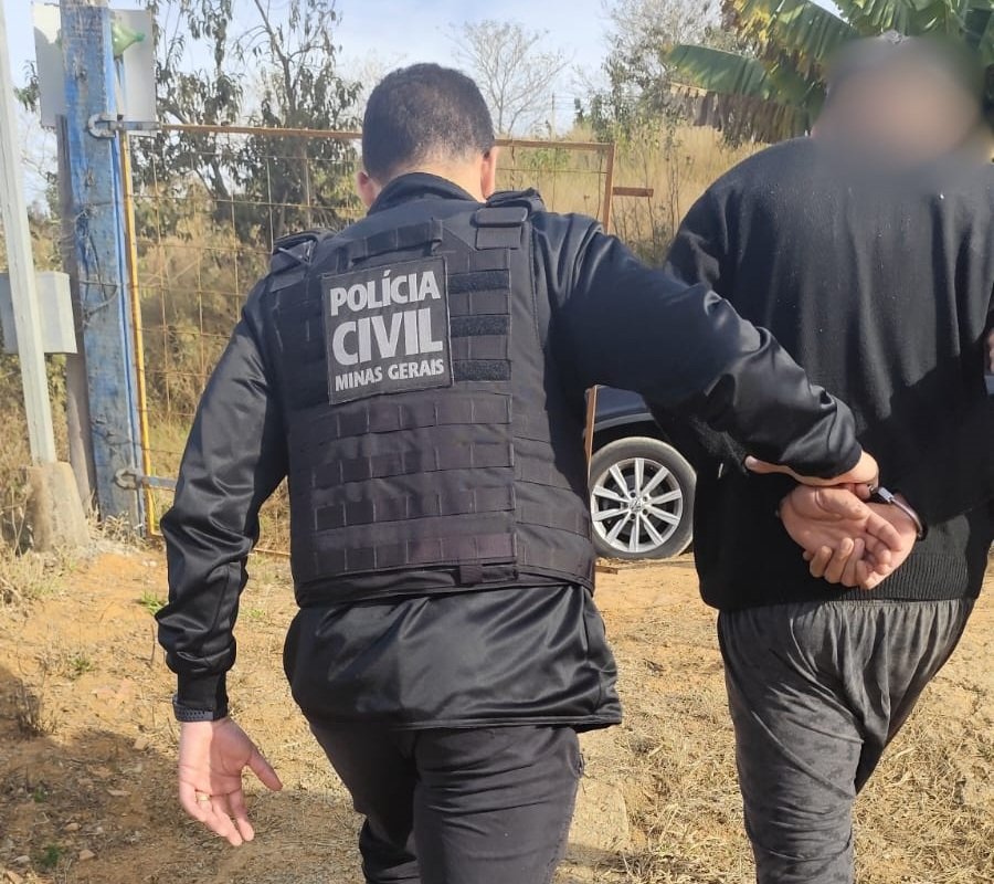 sequestrador foragido preso pela Polícia Civil