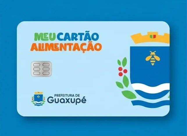 cartão alimentação guaxupé