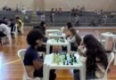 Ginásio Moleque César sedia campeonato de xadrez neste sábado enxadristas durante competição