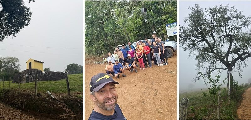 Devotos de Santa Rita inauguram o Caminho de Santa Rita Caminho de Santa Rita