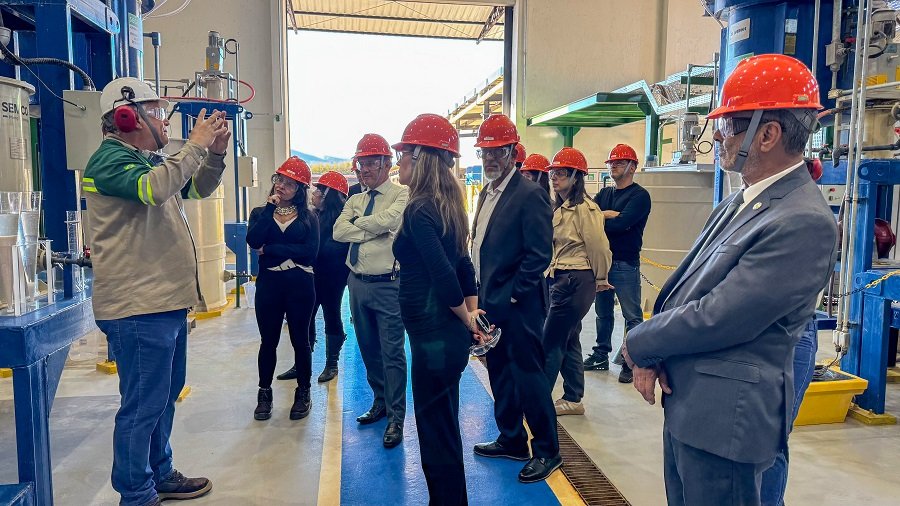 visita superintendete regional do trabalho de minas gerais na viridis