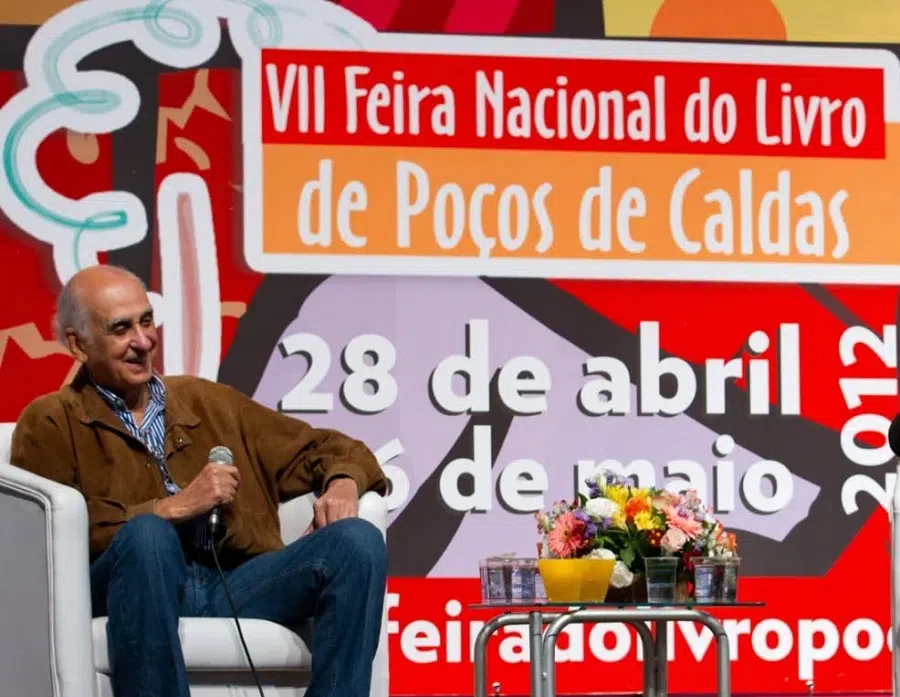 Zuenir Ventura e Luis Fernando Veríssimo no Flipoços 2012