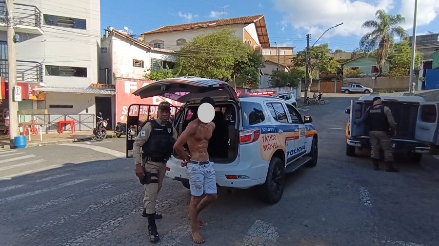suspeito de assaltar hotel e policial militar na UPA