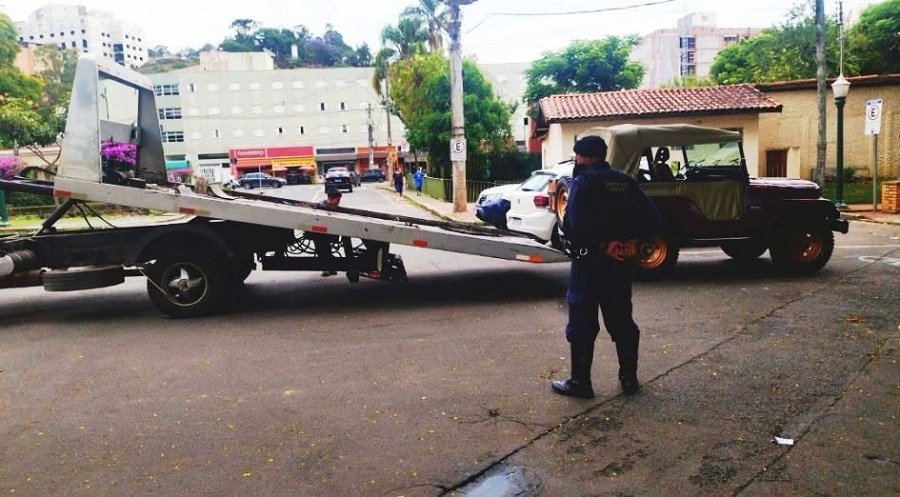 carro apreendido pela gcm
